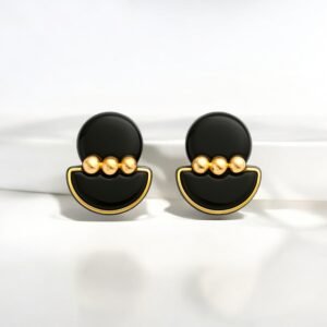 Miracle Dot clay earring